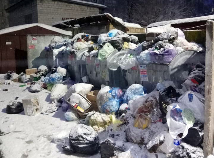 У міській раді озвучили причини невивезеного сміття у Кропивницькому