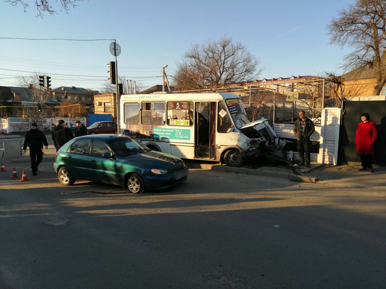 У Кропивницькому внаслідок аварії постраждало п’ятеро людей (ФОТО)