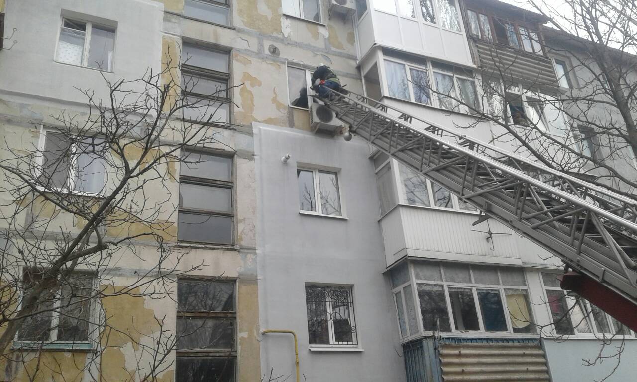У Кропивницькому рятувальники відкрили двері квартири, у якій знаходилась хвора господарка