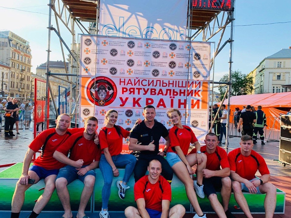 Рятувальники з Кіровоградщини гідно виступили на змаганнях у Львові