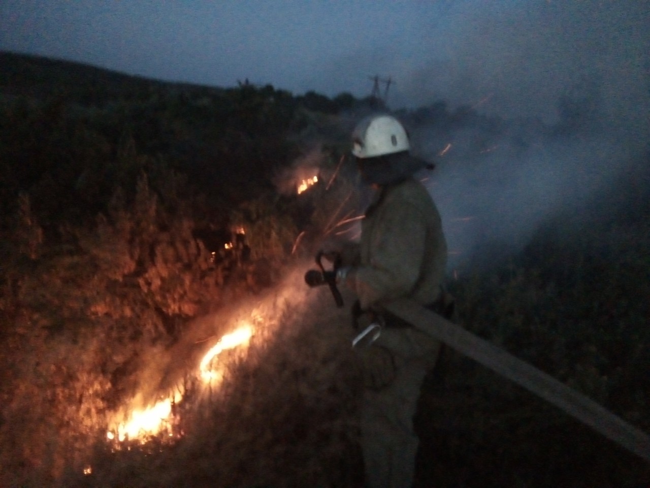На Кiровоградщинi рятувальники боролись з пожежами на вiдкритих територiях (ФОТО)