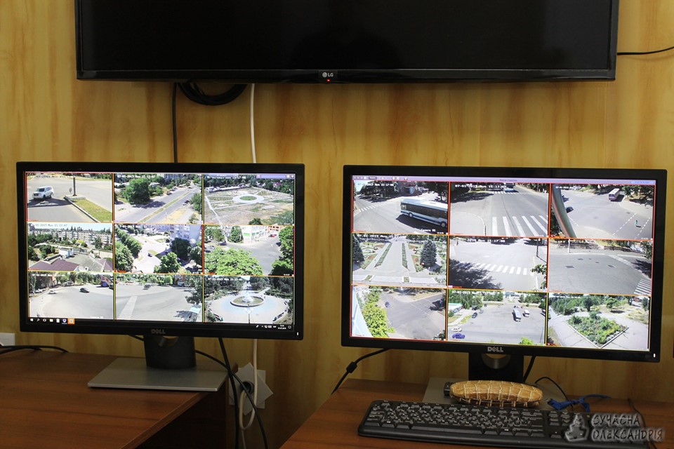 В Олександрії встановили понад сто камер відеоспостереження (ФОТО)