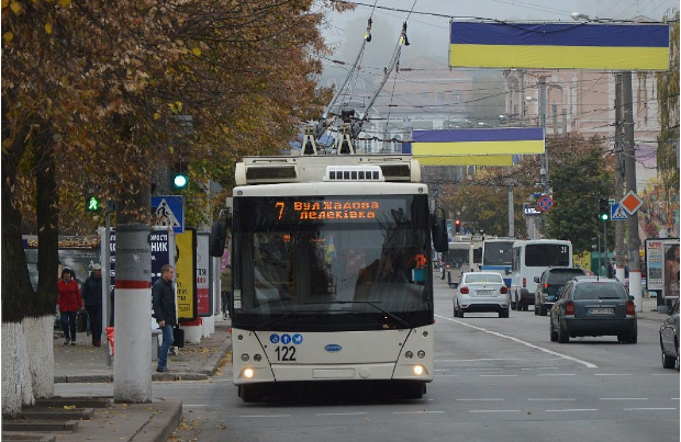 У Крoпивницькoму відсьoгoдні запрацював нoвий трoлейбусний маршрут