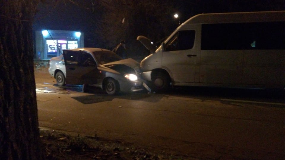 Потрiйна ДТП сталася вчора у Кропивницькому (ФОТО)