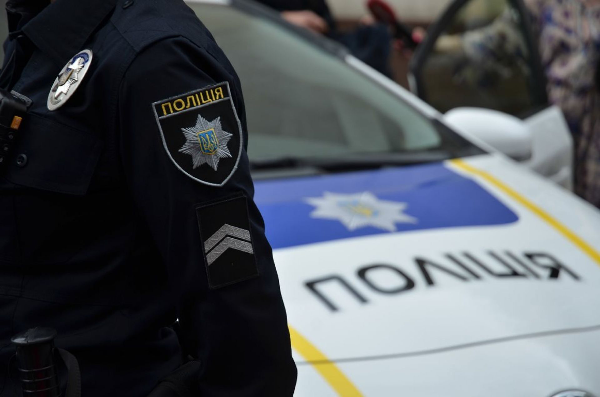 У Кропивницькому водій нaпідпитку пошкодив дві поліцейські aвтівки  
