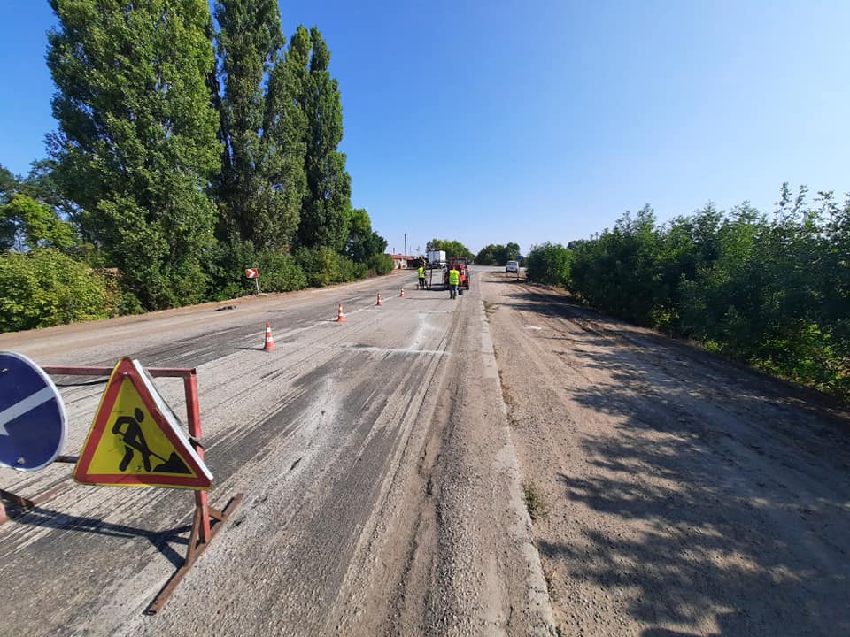 Нa ще одному відрізку Об’їзної дороги Кропивницького розпочaли ремонт (ФОТО)