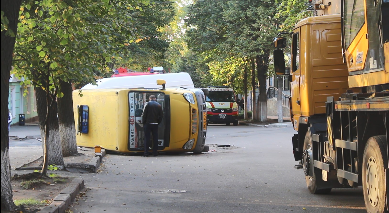 У Кропивницькому маршрутка потрапила в ДТП: є постраждалі (ФОТО)