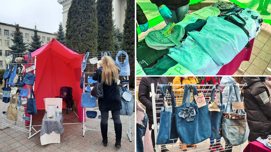 Благодiйний розпродаж джинси органiзували у Кропивницькому (ВIДЕО)