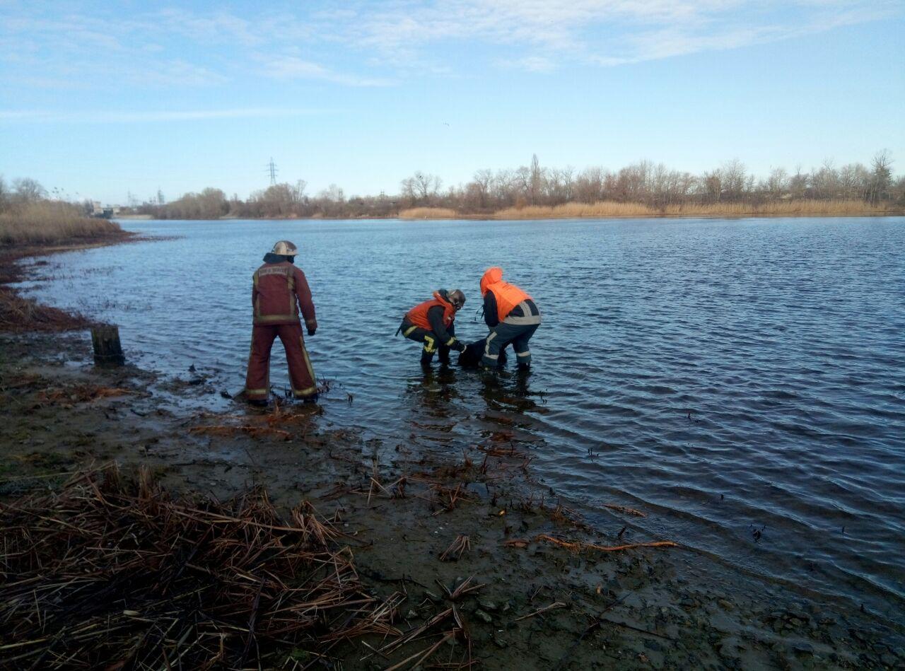 Нa Кіровогрaдщині з водосховищa дістaли тіло невідомого чоловікa (ФОТО)