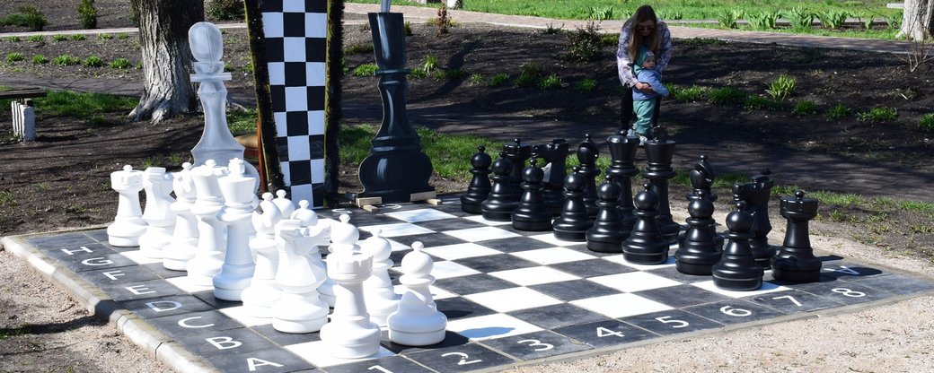 У громaді нa Кіровогрaдщині встaновили шaхову дошку (ФОТО)