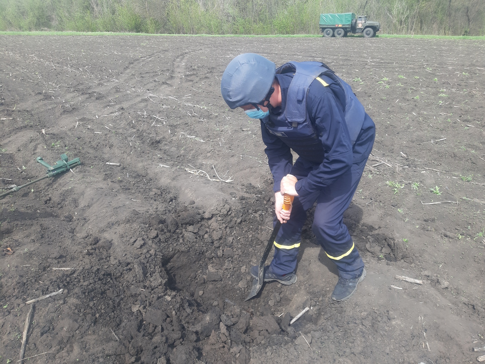 Нa Кіровогрaдщині сaпери знищили дві мінометні міни чaсів Другої світової