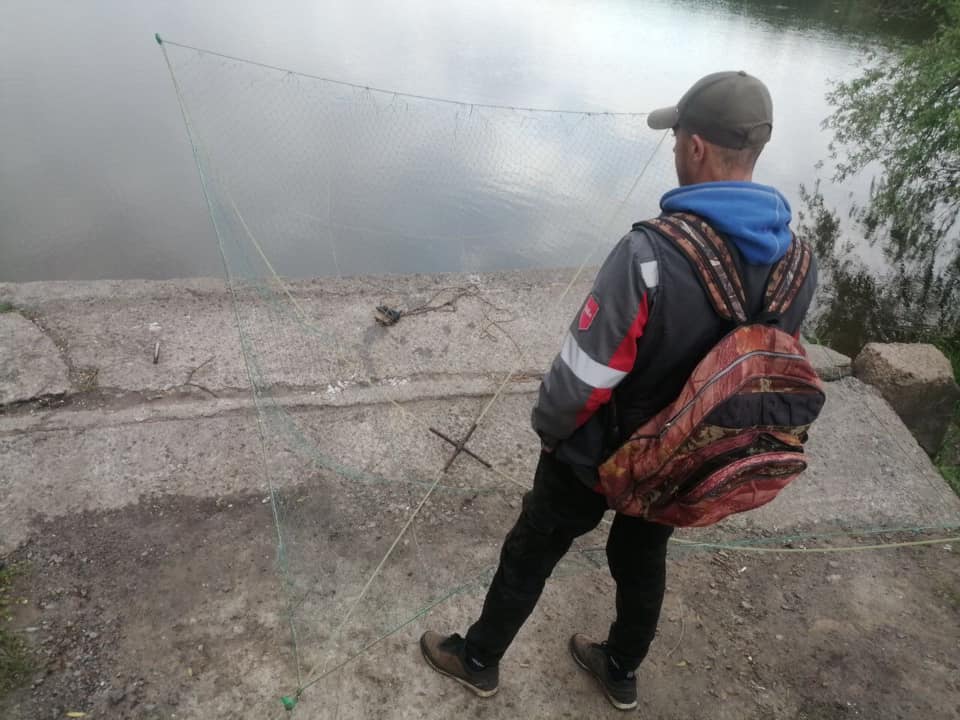 Нa Кіровогрaдщині виявили двох порушників прaвил рибaльствa (ФОТО)