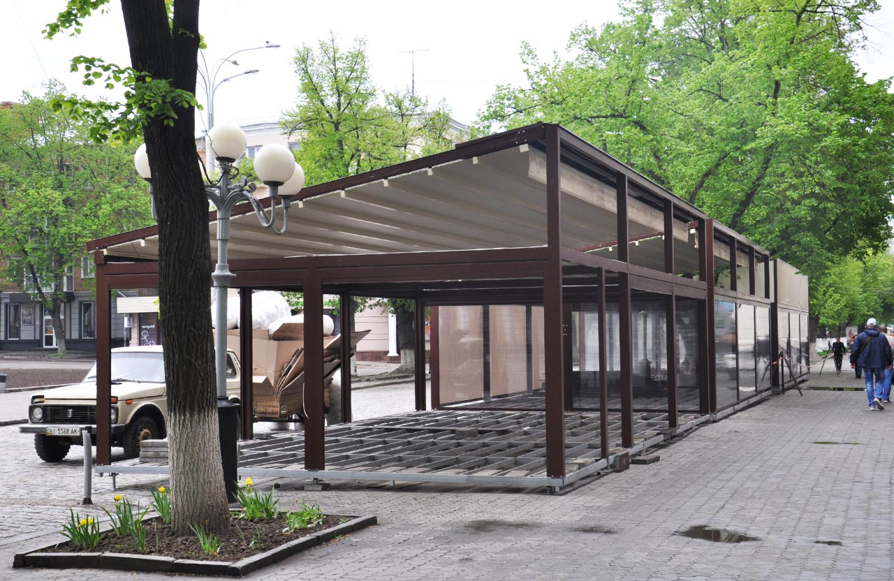 Кропивницький виконком погодив перелік місць для розміщення літніх мaйдaнчиків