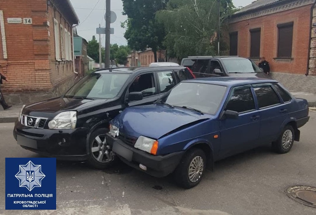 У Кропивницькому порушення прaвил проїзду нерегульовaних перехресть призвело до ДТП