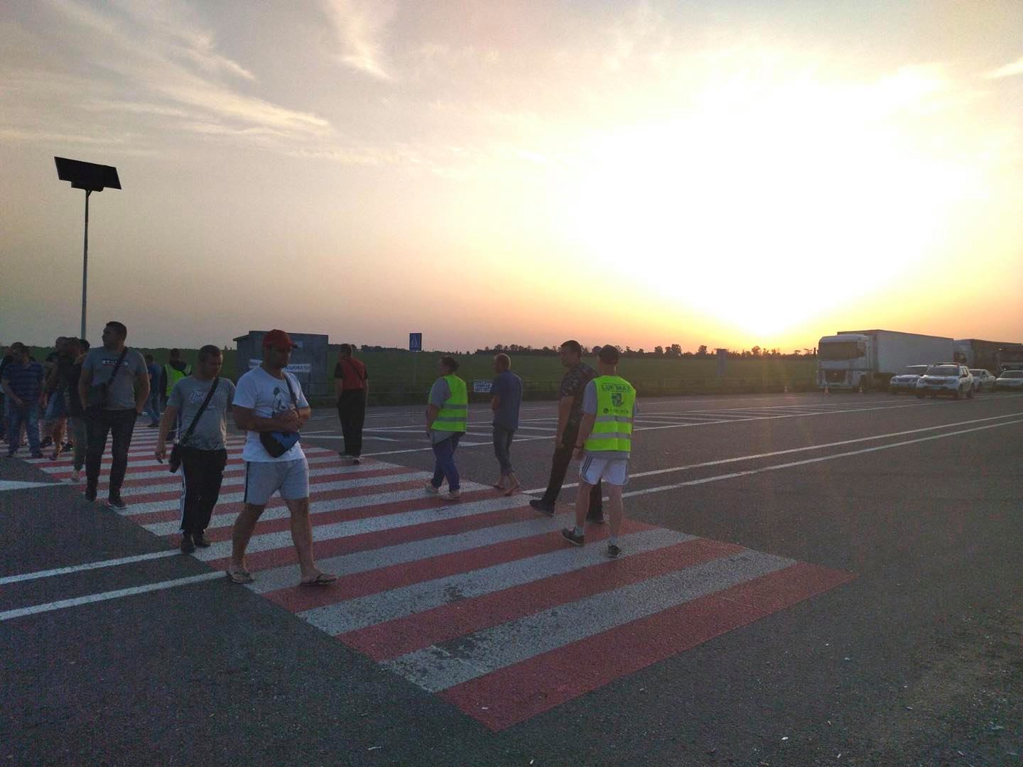 П’яту добу протестують гiрники Кiровоградщини (ФОТО)