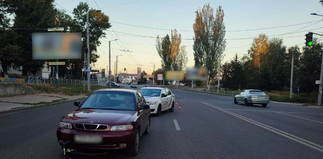 У Кропивницькому водій наїхав на пішохода (ФОТО)