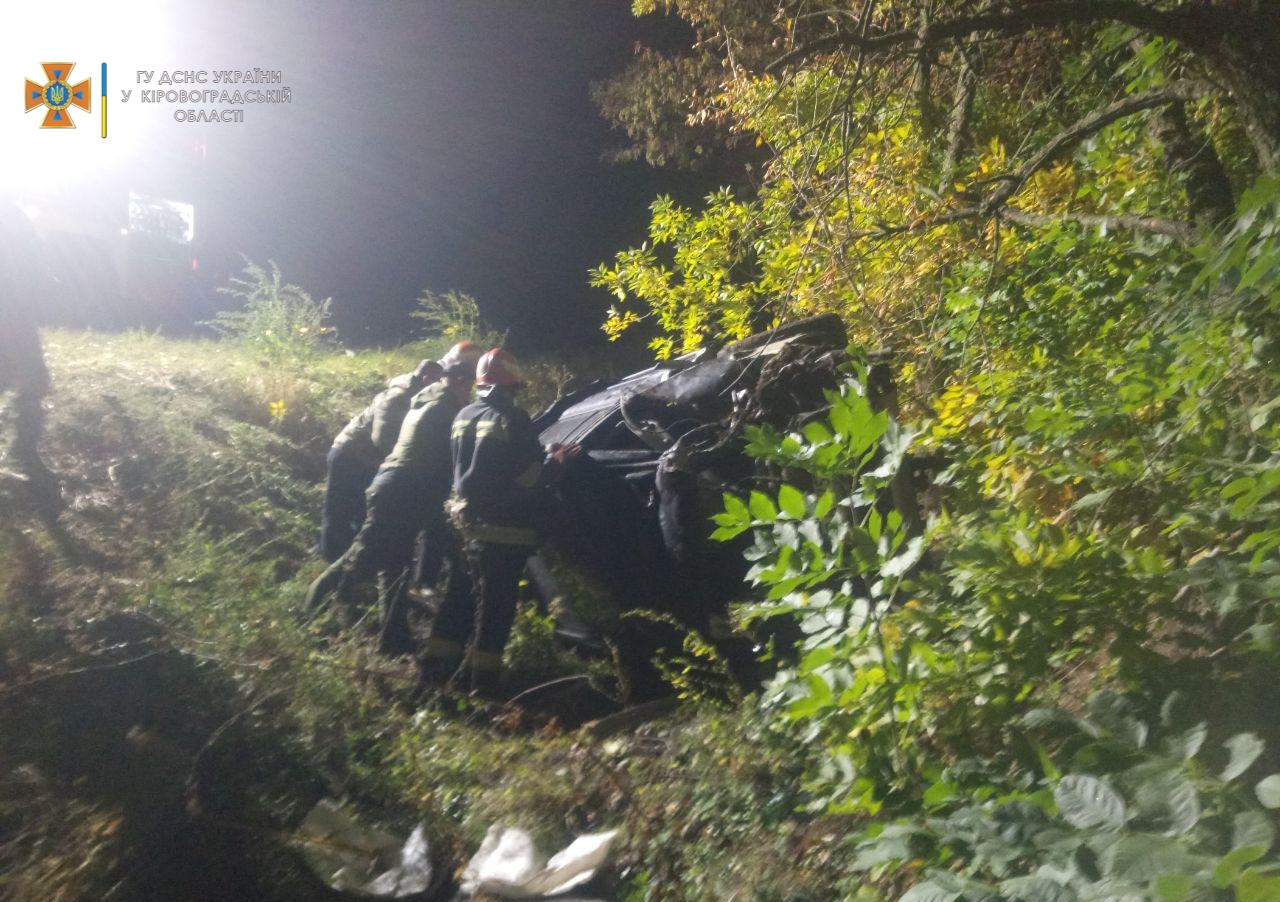 На Кіровоградщині у ДТП постраждали троє людей (ФОТО)