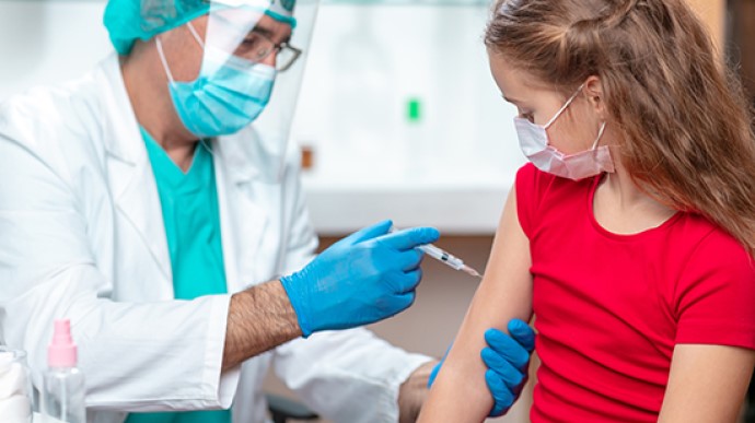 Ще 13 дітей з Кіровоградщини отримали вакцину від COVID-19