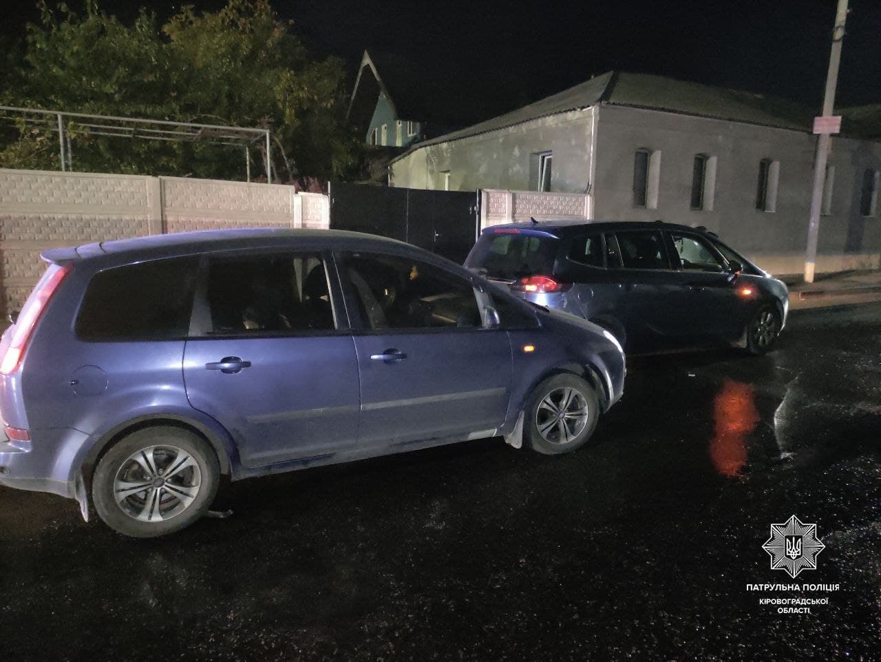 Нетверезий водiй Форду зiткнувся з Опелем (ФОТО)