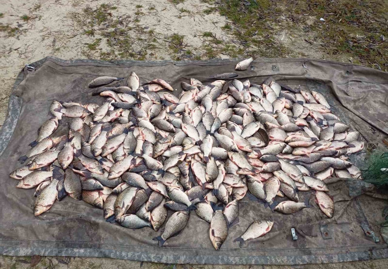 На Кіровоградщині браконьєр попався разом з уловом (ФОТО)