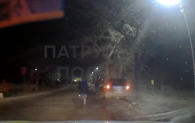 П’яного водiя у Кропивницькому зупинило дерево (ВIДЕО)