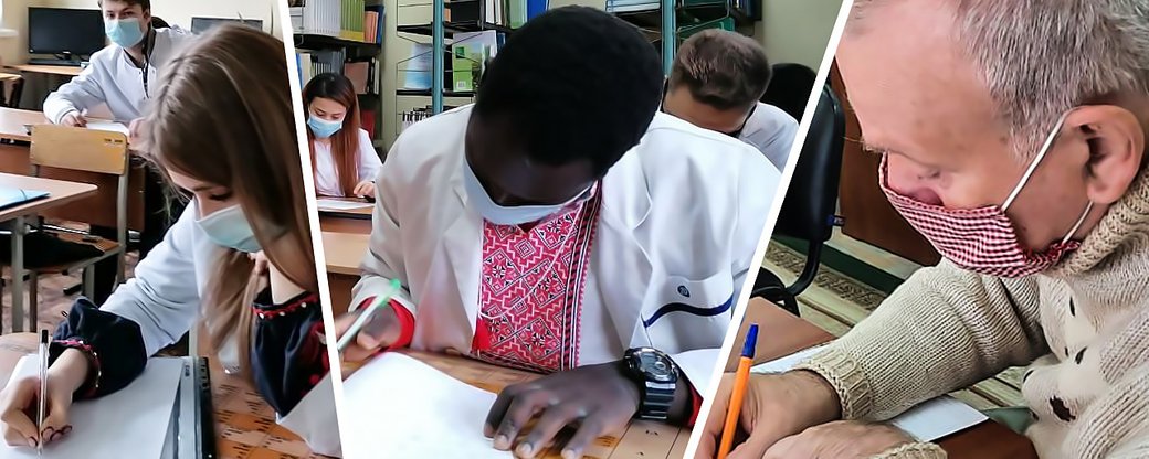 Українцi та iноземцi писали у Кропивницькому диктант єдностi