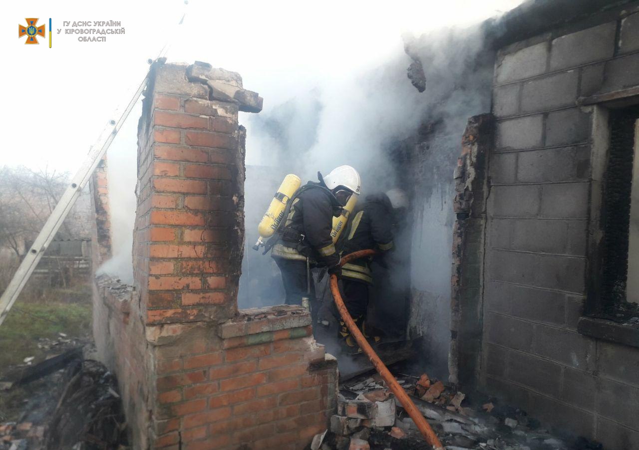У пожежі загинув житель Кіровоградщини
