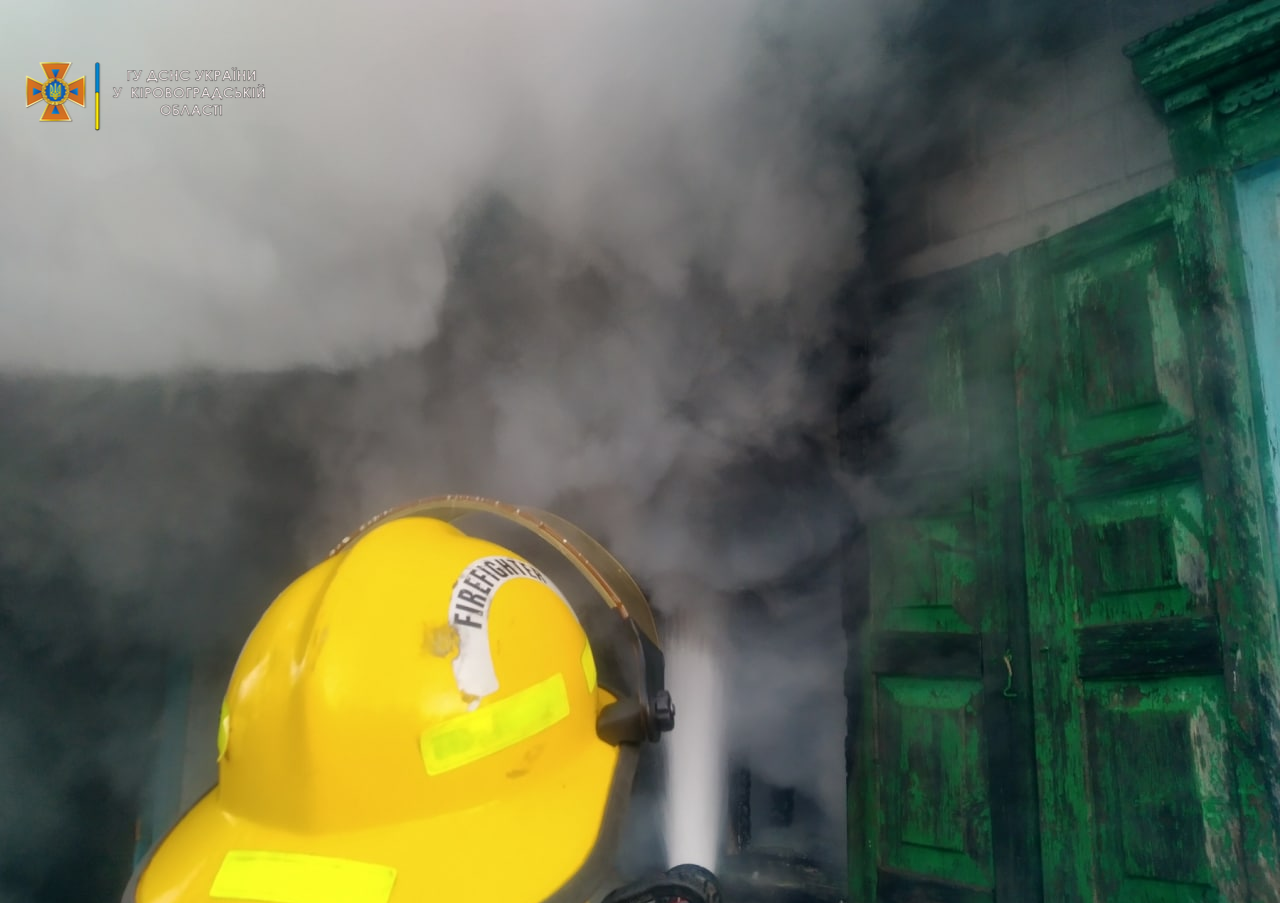 На Кіровоградщині у пожежі знайшли тіло чоловіка