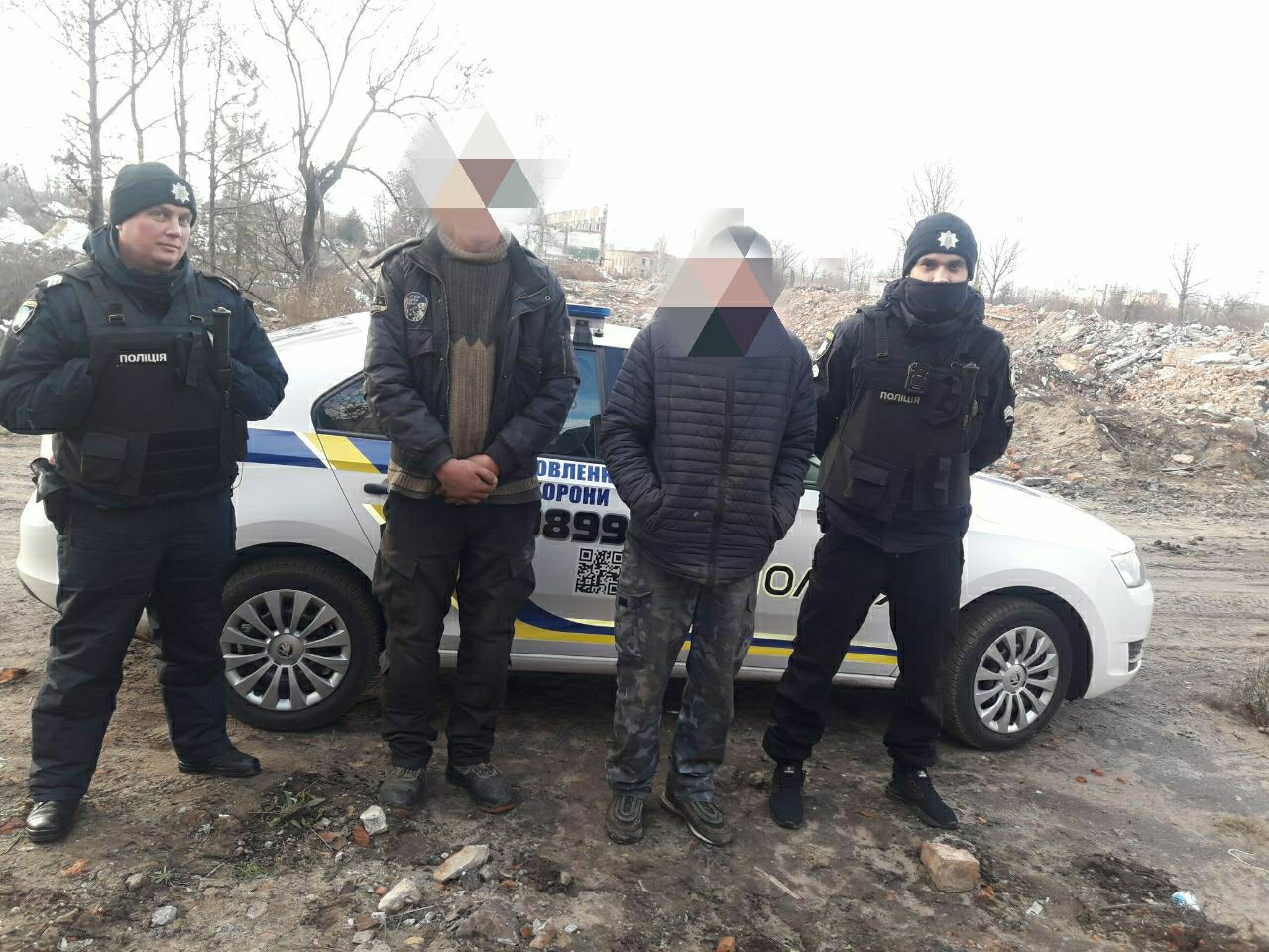 На Кіровоградщині затримали крадіїв металу