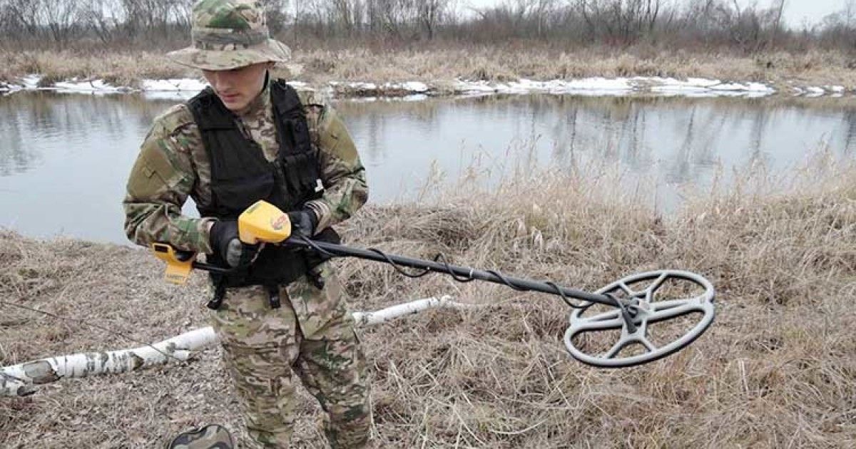 Житель Кіровоградщини знайшов зброю металошукачем