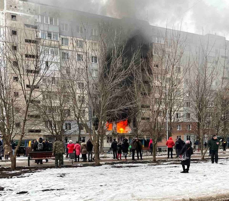 На вулиці Попова стався вибух (ФОТО)