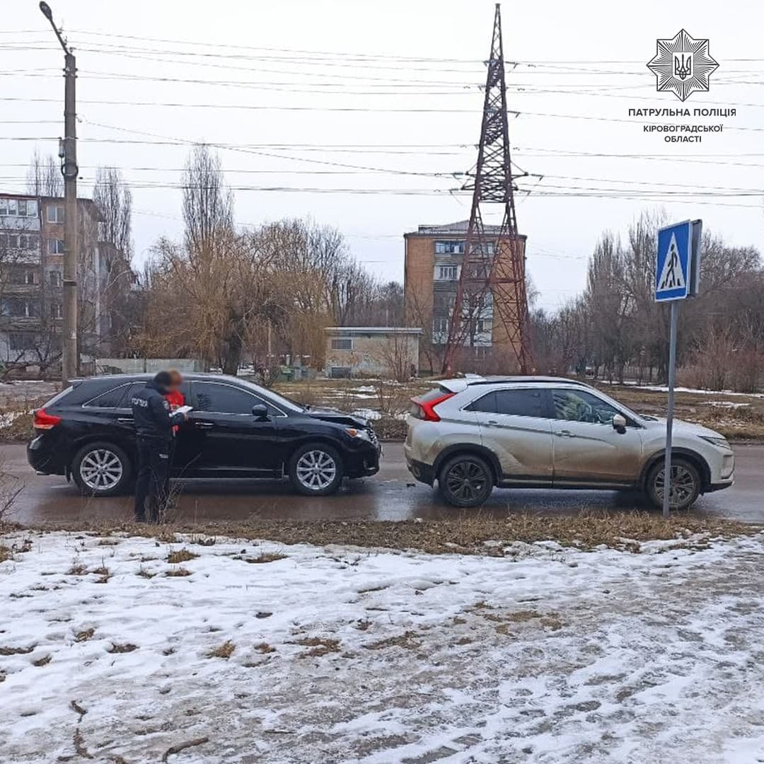 У Кропивницькому неуважна водійка спричинила ДТП (ФОТО)