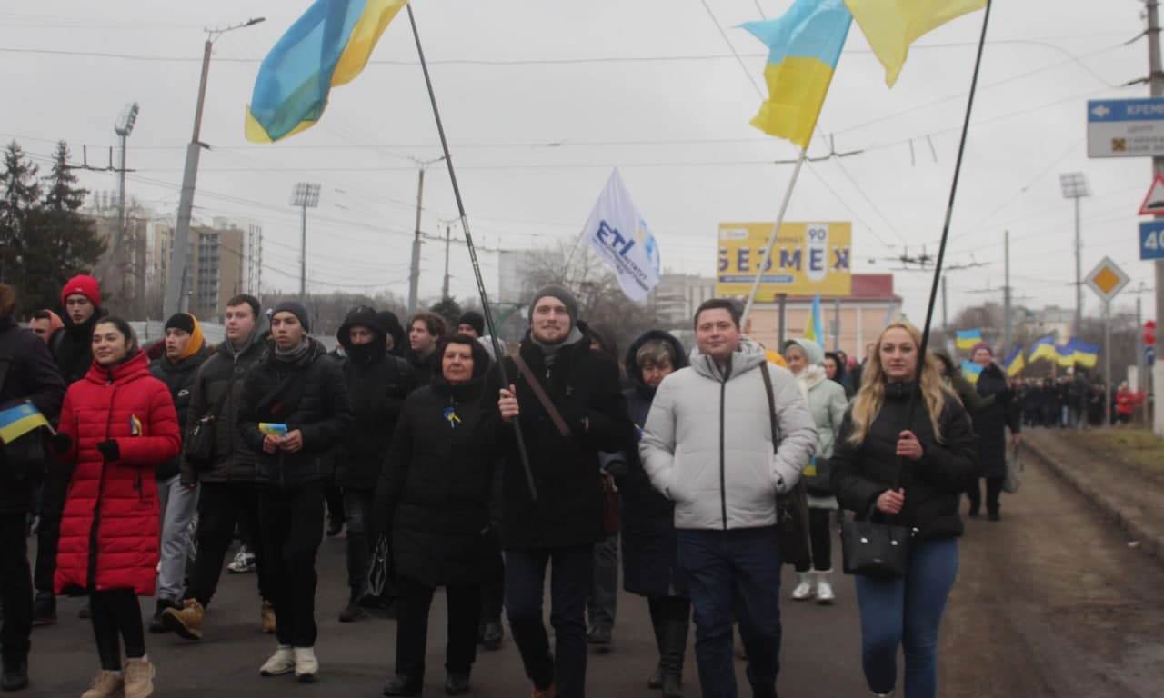 Кропивничани долучилися до маршу Єдності (ФОТО)