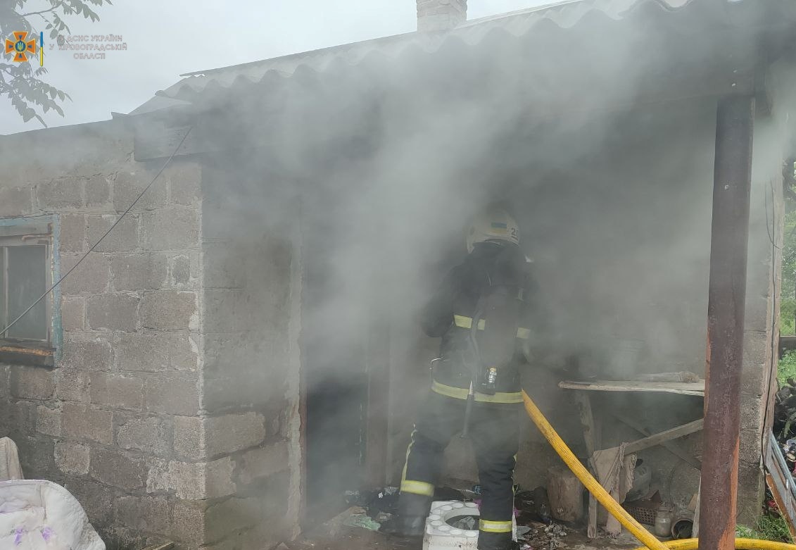 Вогнеборцi загасили пожежу на Кiровоградщинi