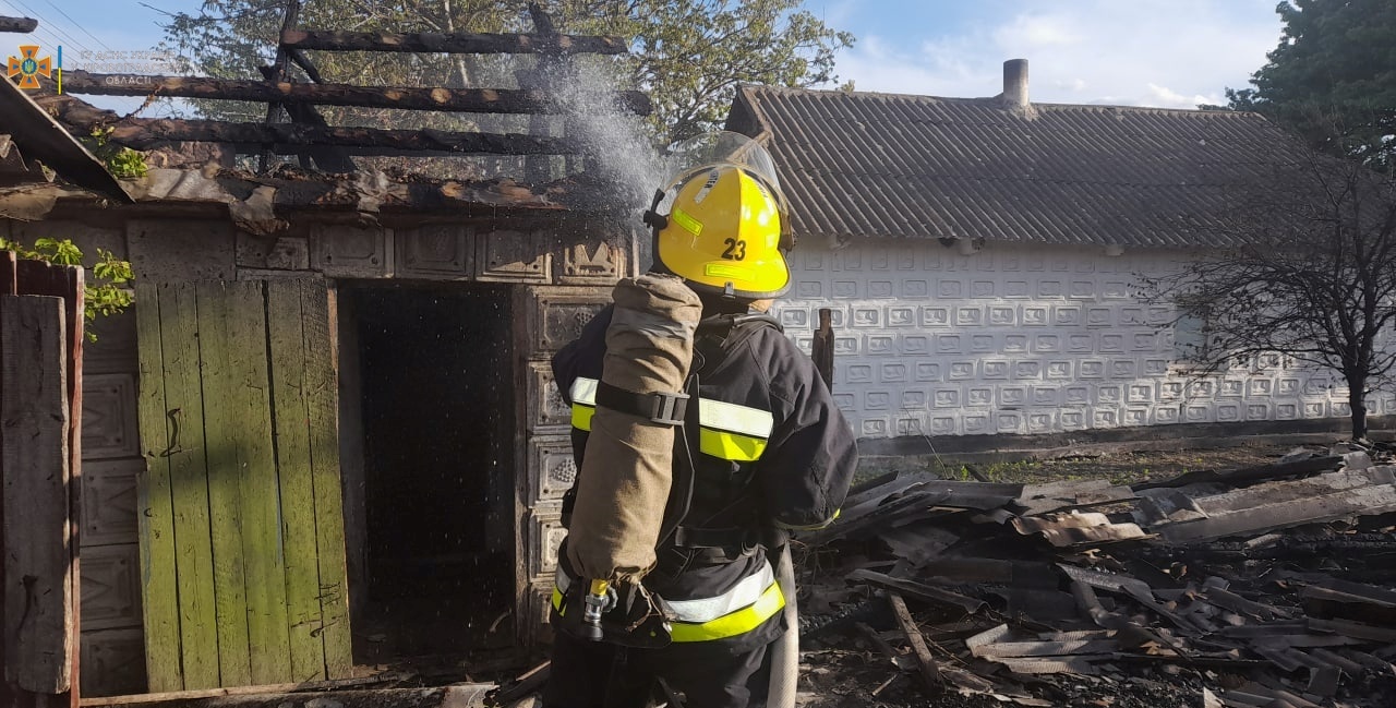 Необережнiсть при курiннi призвела до пожежi на Кiровоградщини