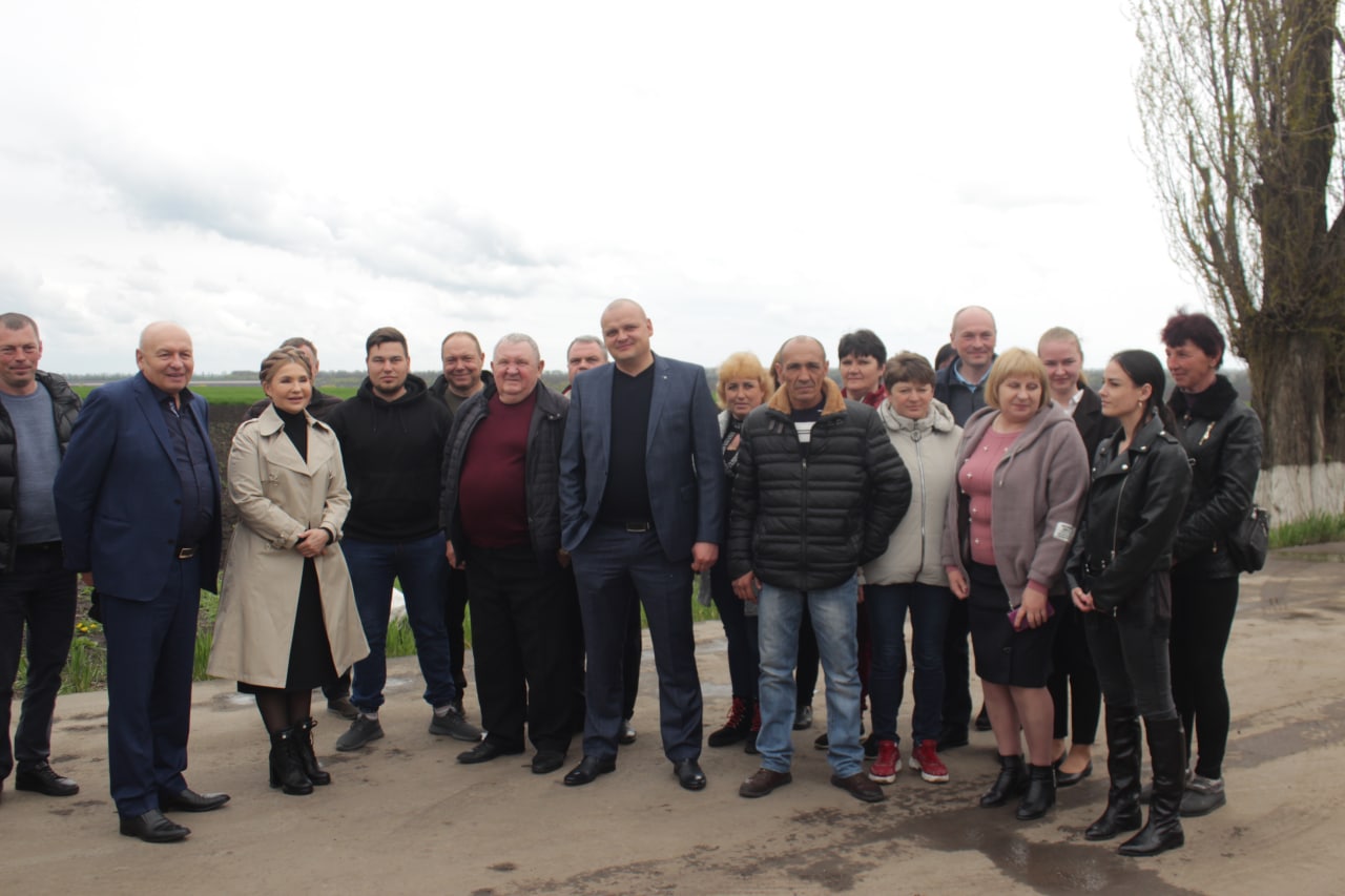 Лідерка “Батьківщини” зустрілася з аграріями Кіровоградщини