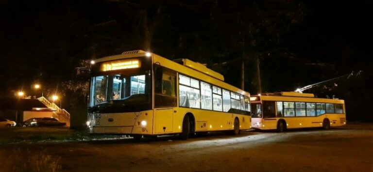 Два тролейбуси Кропивницького повернулися до звичного маршруту
