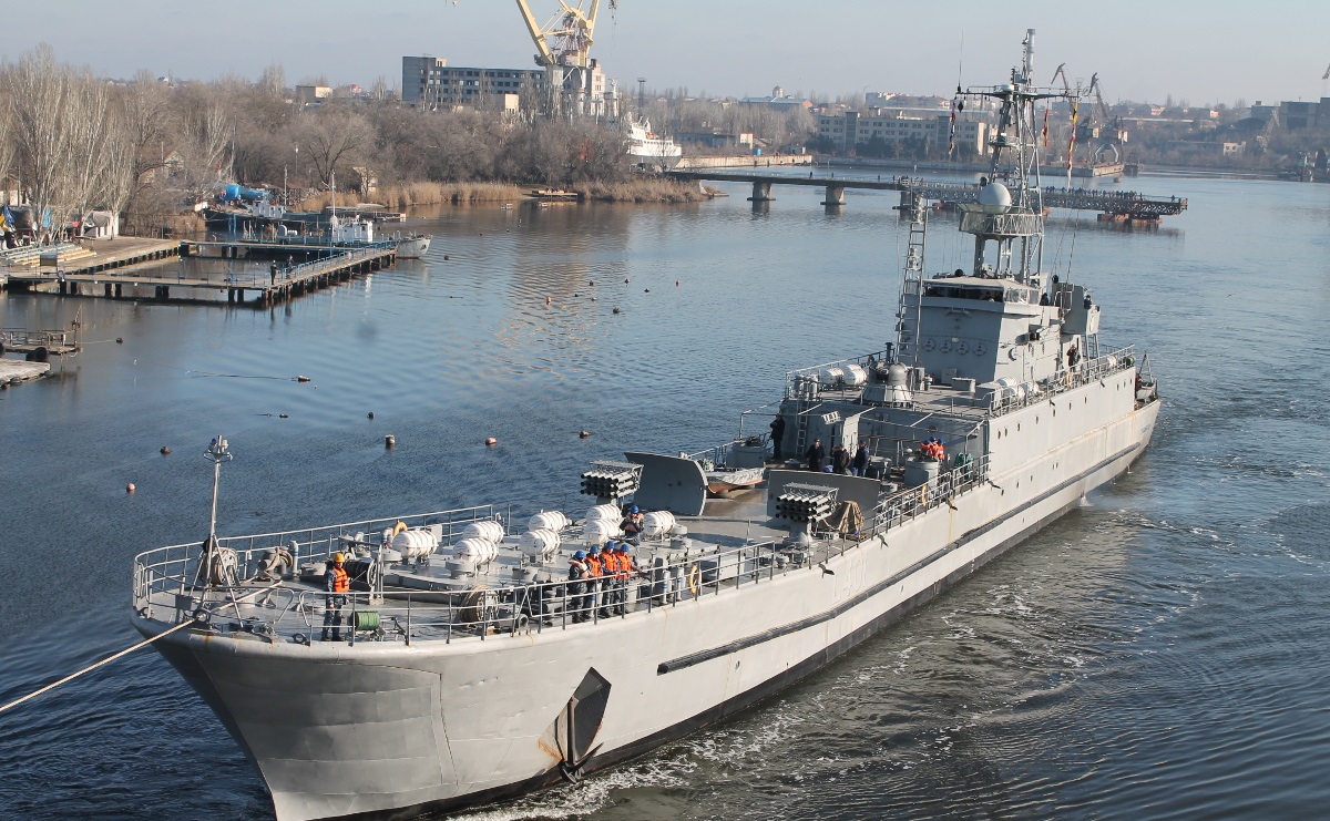 Корабель названий на честь Героя з Кіровоградщини, отримав відзнаку від президента