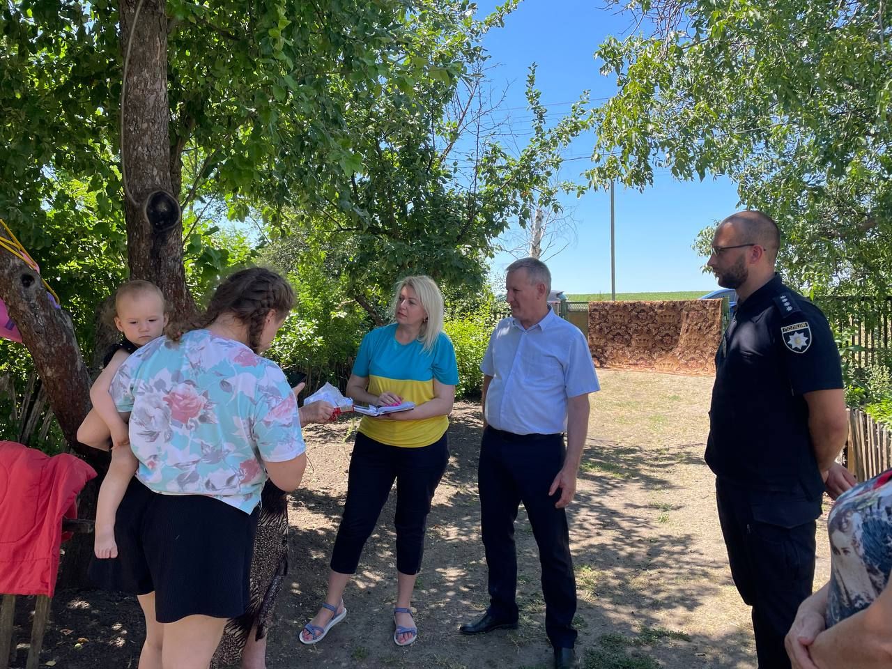 На Кіровоградщині поліцейські проводять роз’яснювальні роботи серед переселенців