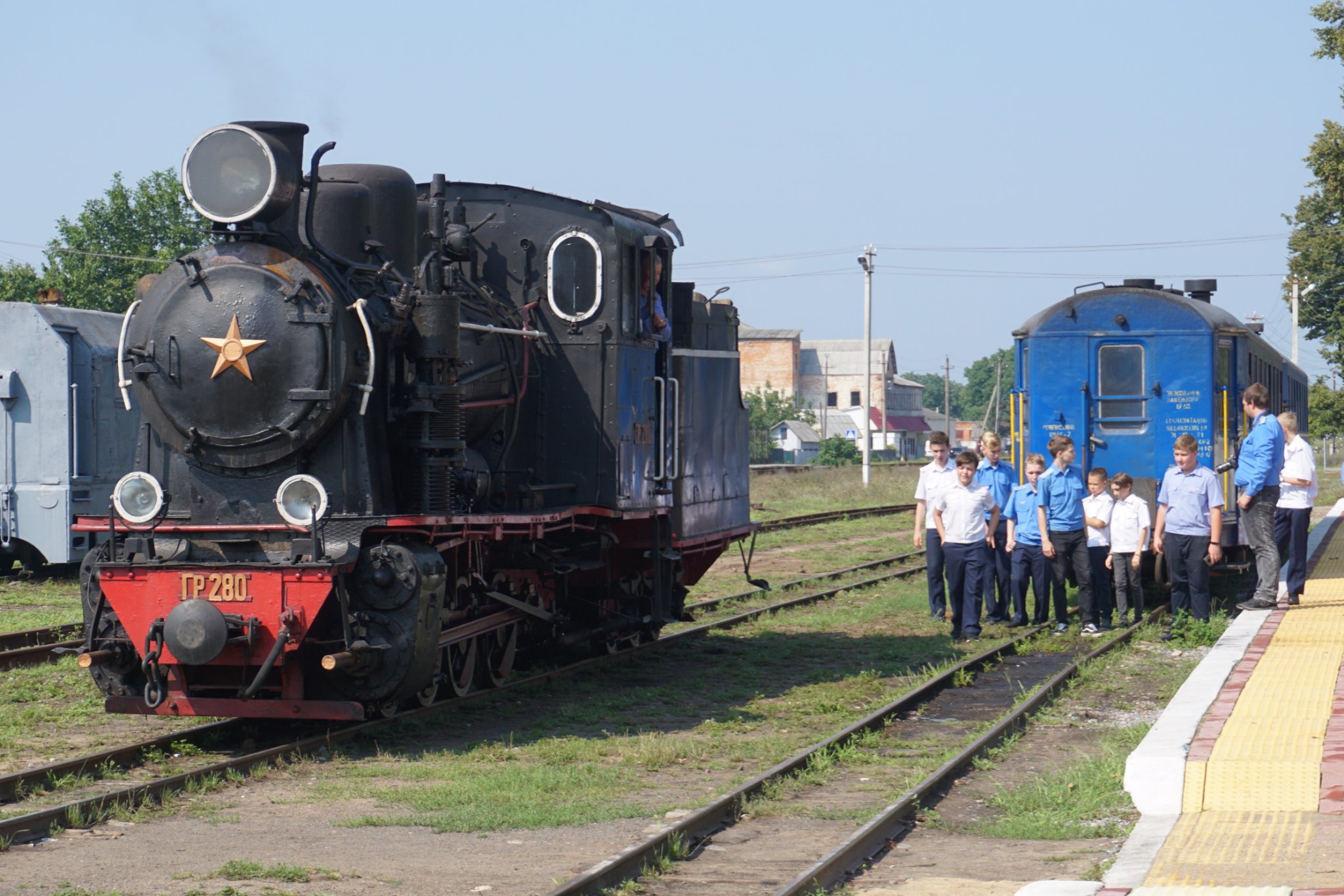 Юнi залiзничники з Київщини приїхали на практику в Кiровоградську область