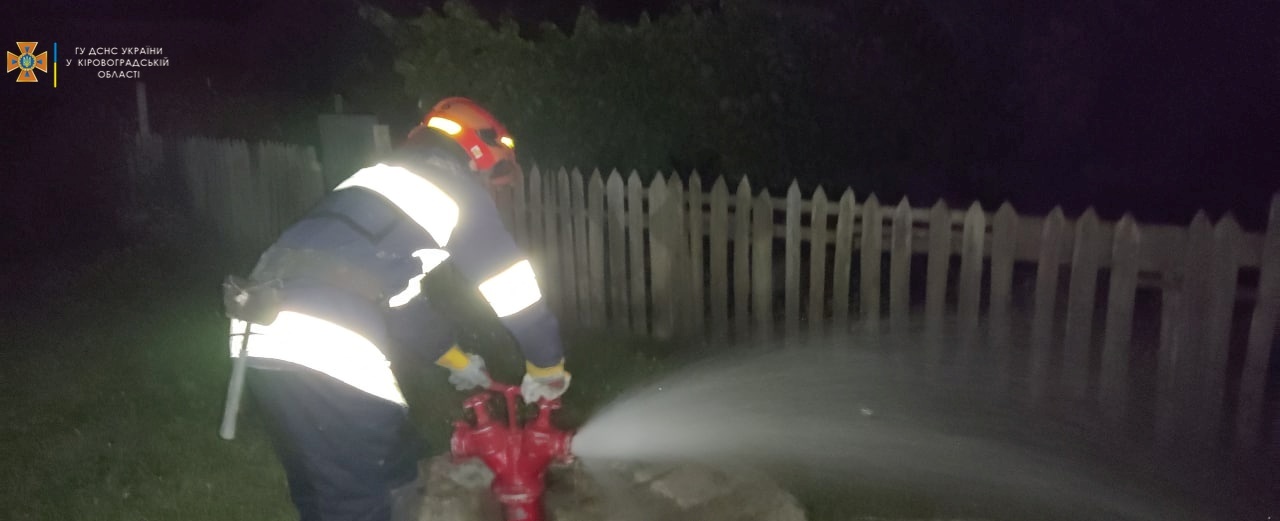 Вогнеборцi Кiровоградщини рятували домашнє обiйстя