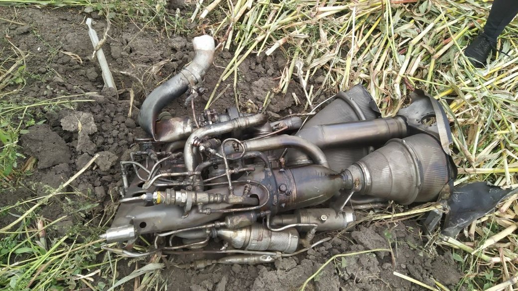 На Кiровоградщинi знайшли уламки ворожої ракети