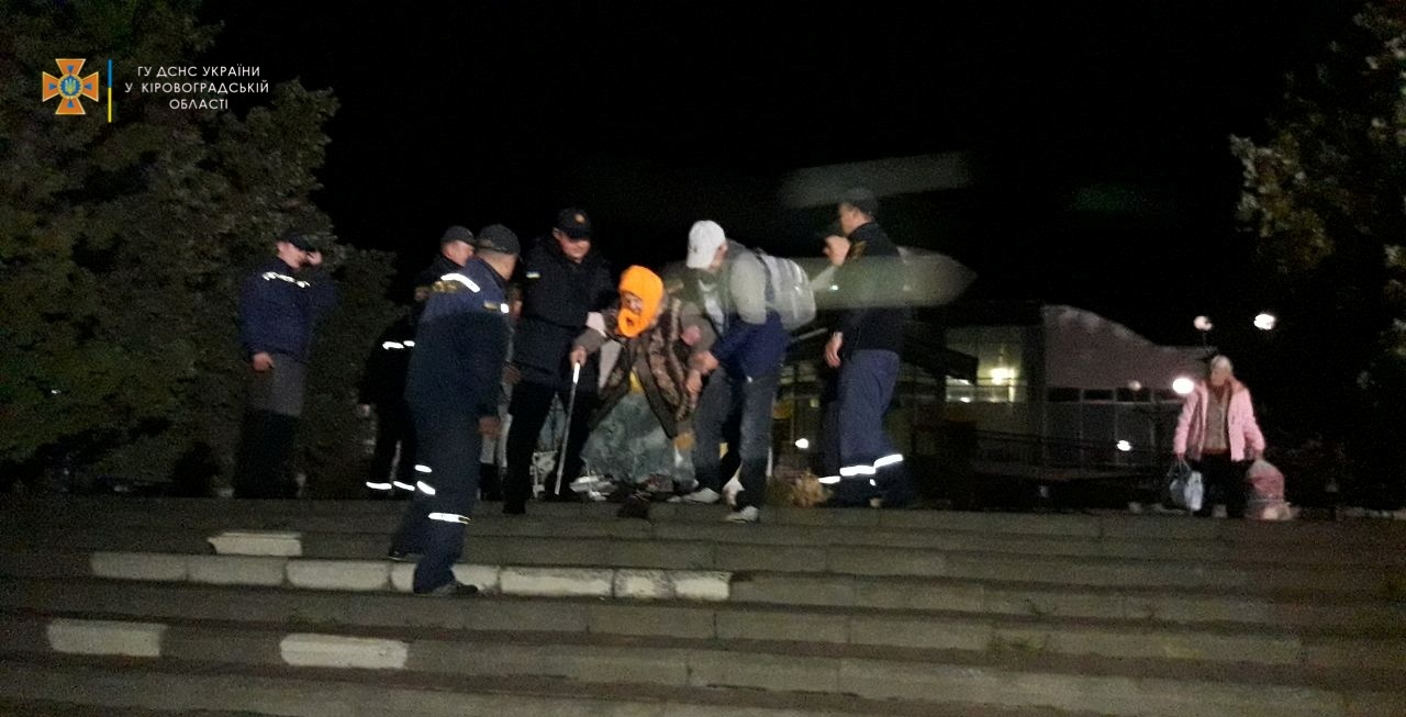 До Кіровоградщини прибув черговий евакопотяг з Донеччини