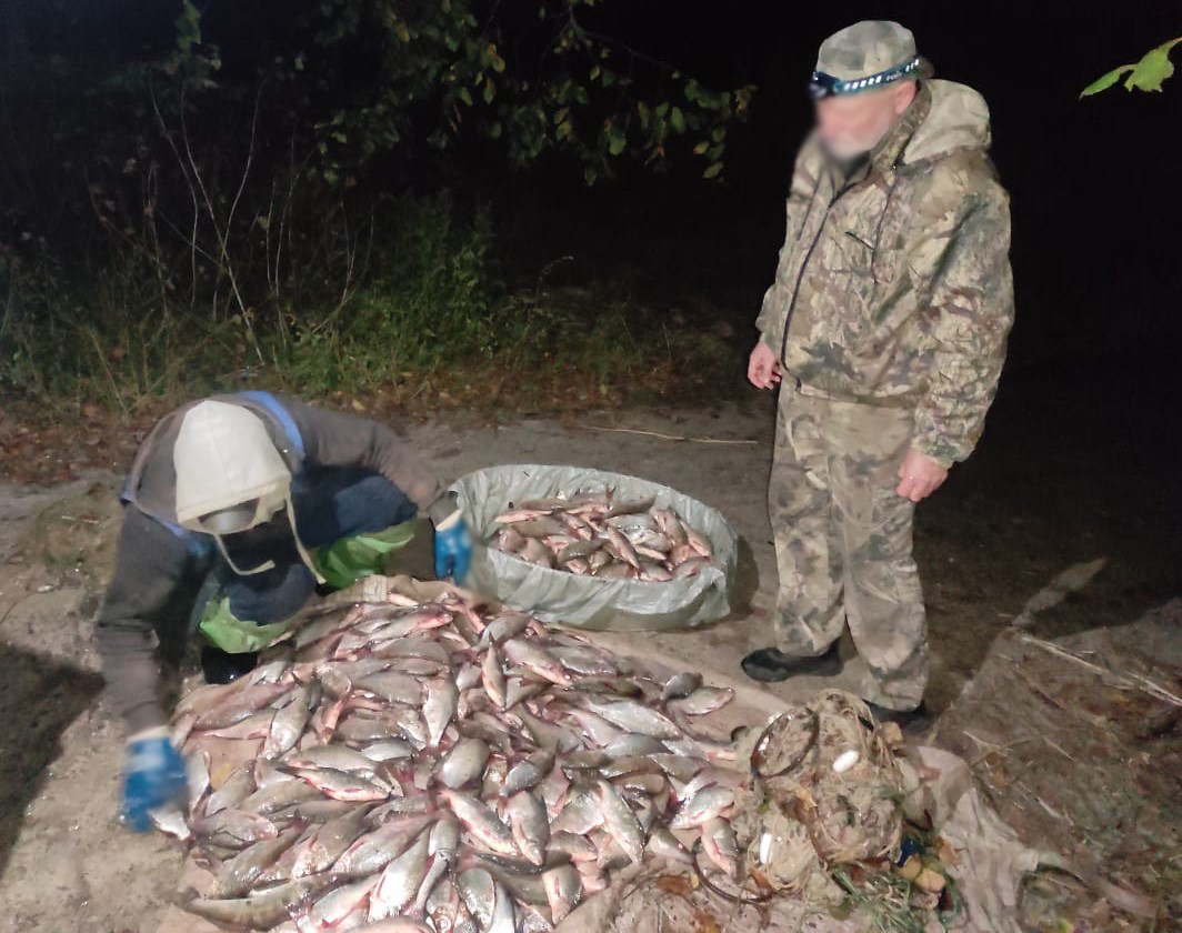 На водосховищі Кіровоградщини зловили браконьєра