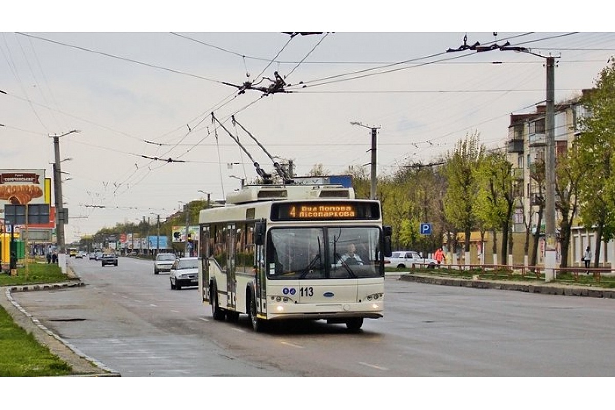 У Кропивницькому тролейбус №4 тимчасово змінив маршрут