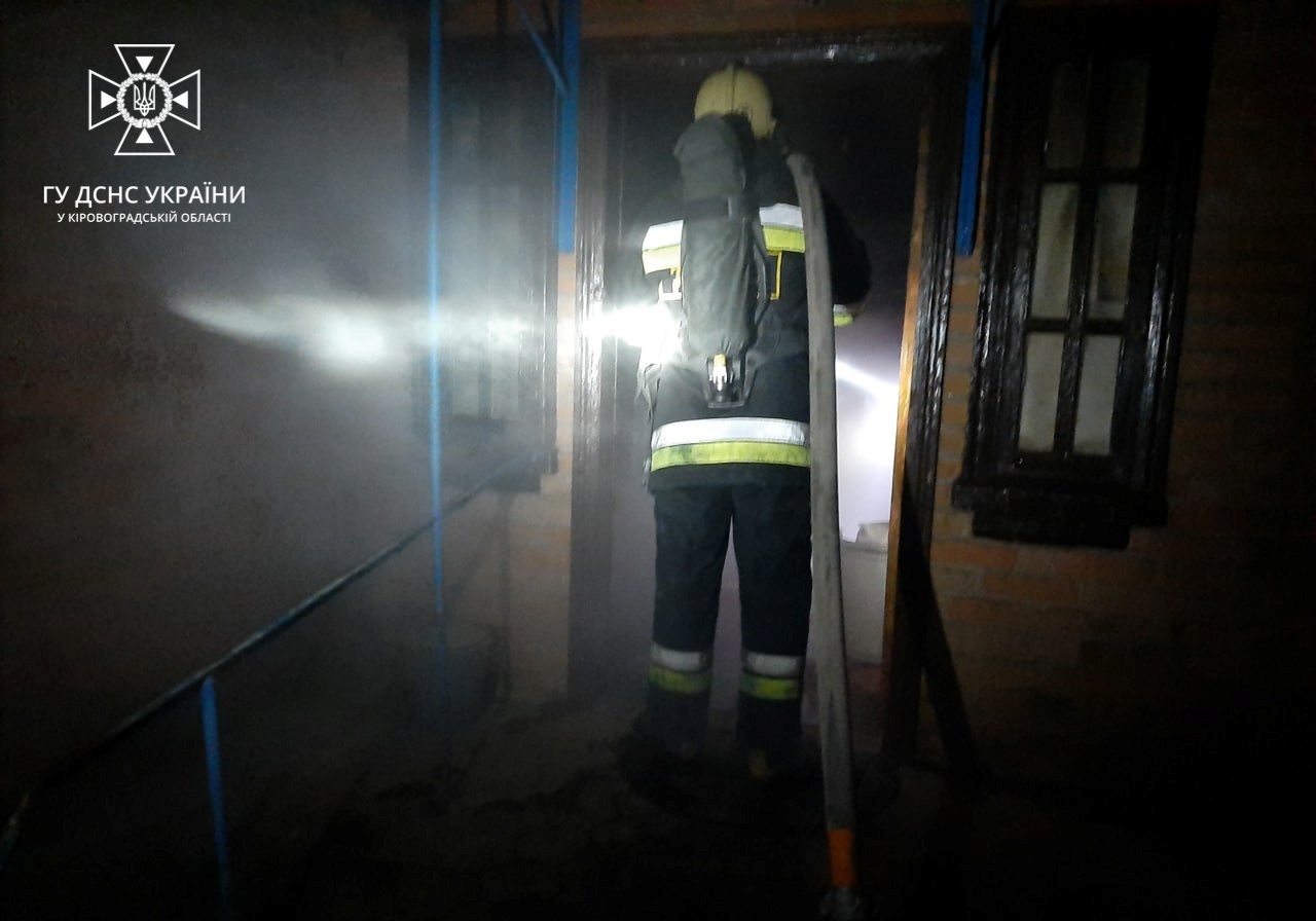 Чотири пожежі загасили рятувальники Кіровоградщини