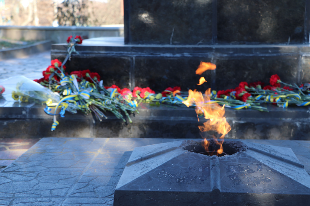 На Кіровоградщині вшанували пам’ять олександрійців, які загинули на фронтах Другої світової