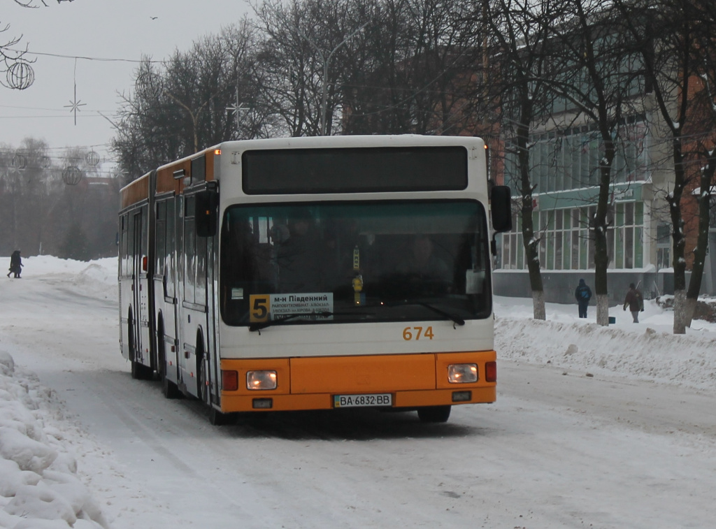 Міські автобуси в Олександрії не вийшли на маршрути