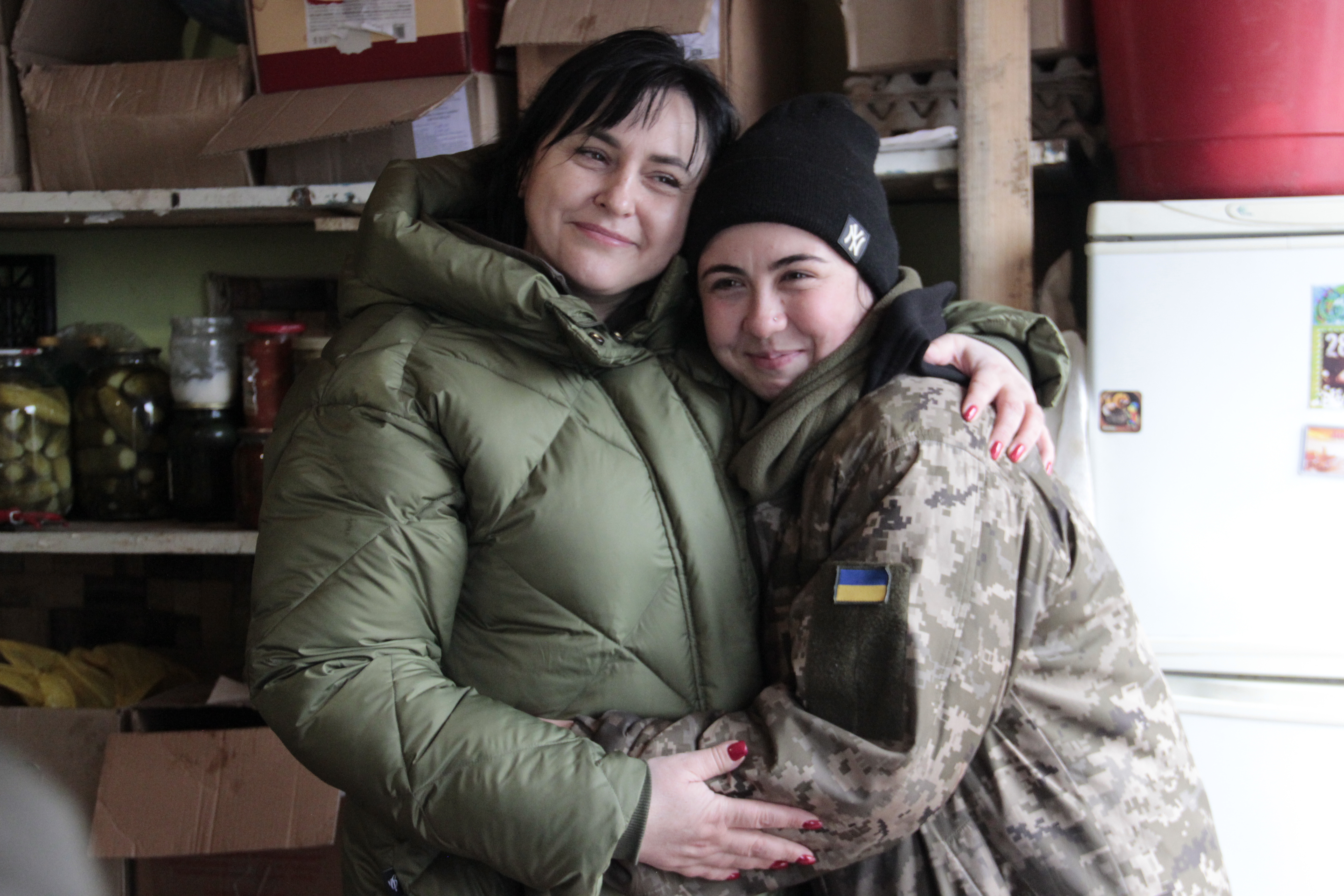 Переддень свята ЗСУ Марія Чорна провела на фронті не з порожніми руками