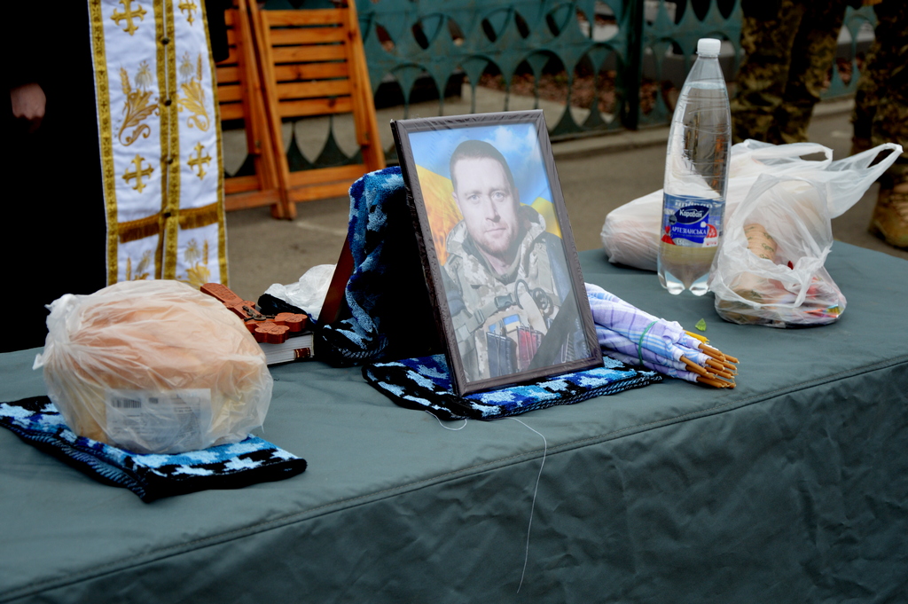 У Кропивницькому прощалися із загиблим під Бахмутом земляком